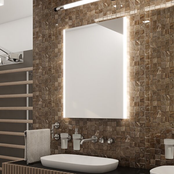 Nimco zrcadlo do koupelny s LED osvětlením 60 x 80 ZP 11002