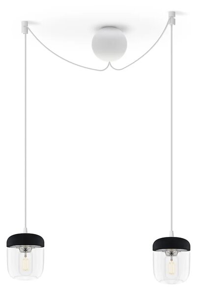 Závěsný systém Cannonball Double UMAGE pro 2xE27, Ø 12 cm Barva: Bílá