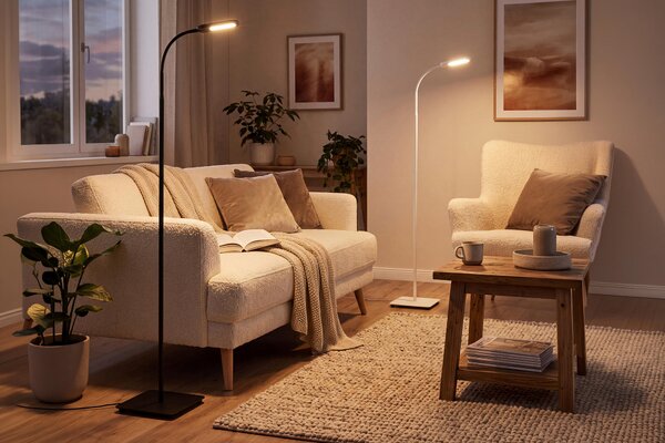 STOJACÍ LED LAMPA, 21/128 cm Novel - Stojací lampy