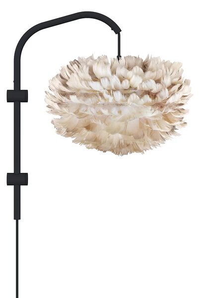 Umage Nástěnné svítidlo/závěs WILLOW Mini, 1xE27 bez stínidla, h. 29,8 cm, v. 50,1 cm Barva: Bílá