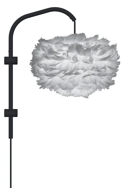 Umage Nástěnné svítidlo/závěs WILLOW Mini, 1xE27 bez stínidla, h. 29,8 cm, v. 50,1 cm Barva: Bílá
