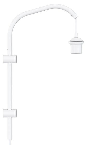 Umage Nástěnné svítidlo/závěs WILLOW Mini, 1xE27 bez stínidla, h. 29,8 cm, v. 50,1 cm Barva: Bílá