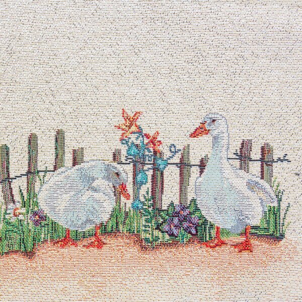 GOBELÍNOVÝ BĚHOUN NA STŮL GOOSE 40X100 CM VZOROVANÁ