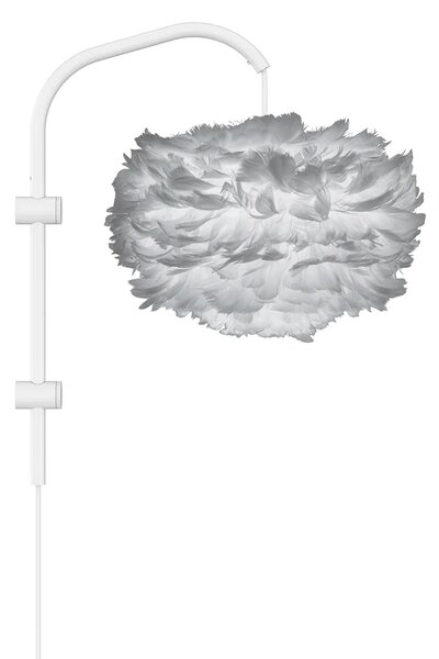 Umage Nástěnné svítidlo/závěs WILLOW Mini, 1xE27 bez stínidla, h. 29,8 cm, v. 50,1 cm Barva: Bílá