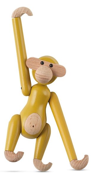 Dřevěná soška (výška 9,5 cm) Monkey Mini – Kay Bojesen Denmark