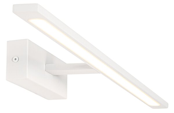Nástěnné svítidlo bílé 62 cm vč. LED IP44 - Jerre