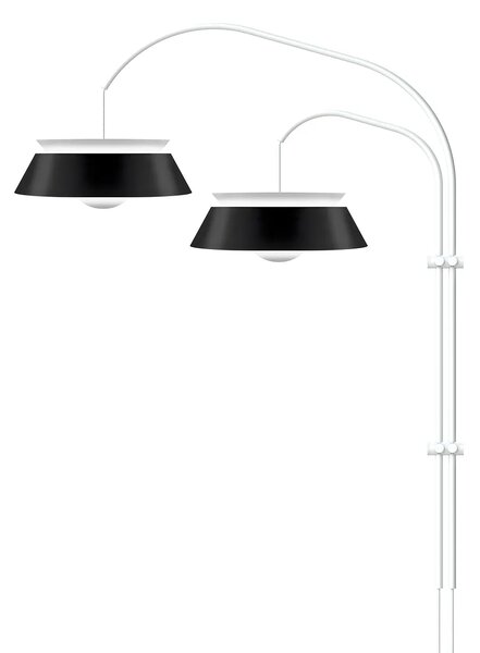 Umage Nástěnné svítidlo/závěs WILLOW Double, 2xE27 bez stínidla, h. 77,7 cm, v. 123 cm