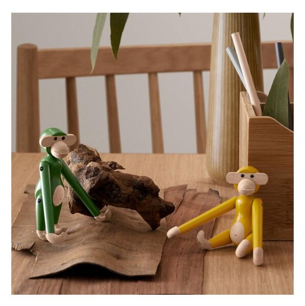 Dřevěná soška (výška 9,5 cm) Monkey Mini – Kay Bojesen Denmark