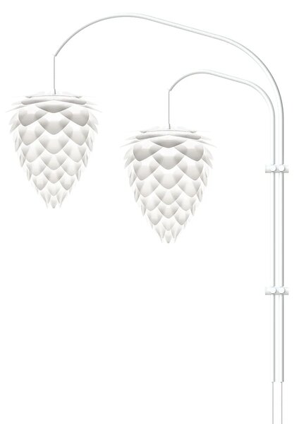 Umage Nástěnné svítidlo/závěs WILLOW Double, 2xE27 bez stínidla, h. 77,7 cm, v. 123 cm