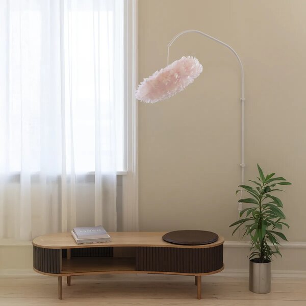Umage Nástěnné svítidlo/závěs WILLOW Single, 1xE27 bez stínidla, h. 77,7 cm, v. 123 cm Barva: Bílá