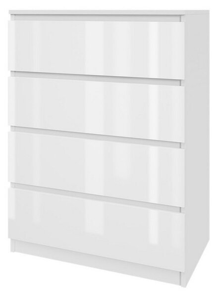 Komoda 70/4 - bílý lesk