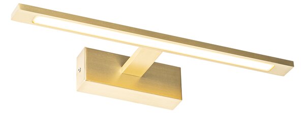 Nástěnné svítidlo mosazné 41,5 cm vč. LED IP44 - Jerre