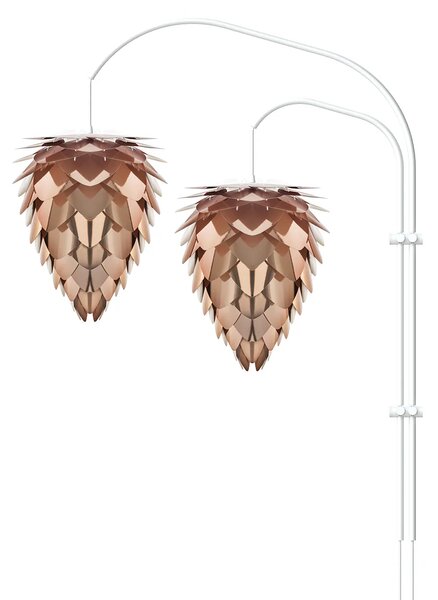 Umage Nástěnné svítidlo/závěs WILLOW Double, 2xE27 bez stínidla, h. 77,7 cm, v. 123 cm