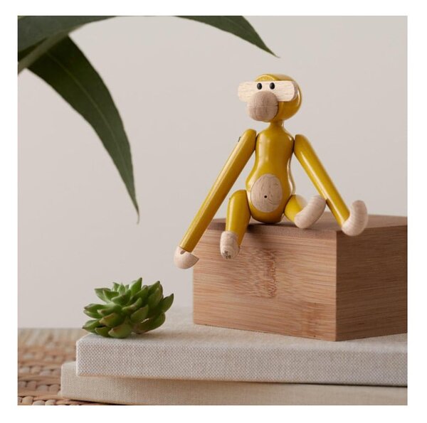 Dřevěná soška (výška 9,5 cm) Monkey Mini – Kay Bojesen Denmark