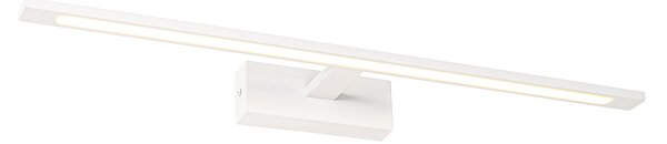 Nástěnné svítidlo bílé 62 cm vč. LED IP44 - Jerre