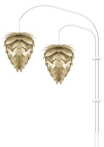 Umage Nástěnné svítidlo/závěs WILLOW Double, 2xE27 bez stínidla, h. 77,7 cm, v. 123 cm
