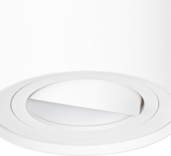 Chytré stropní bodové světlo bílé nastavitelné vč. Wifi GU10 - Rondoo up