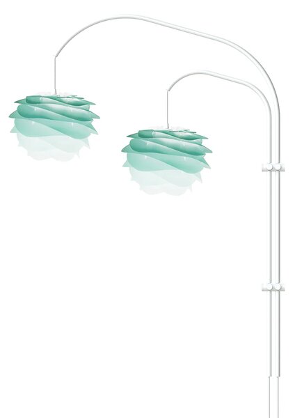 Umage Nástěnné svítidlo/závěs WILLOW Double, 2xE27 bez stínidla, h. 77,7 cm, v. 123 cm