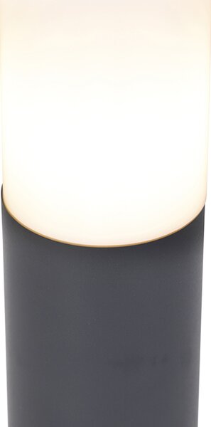 Chytré venkovní lampy sloup antracitová 45 cm vč. Wifi P45 - Rox
