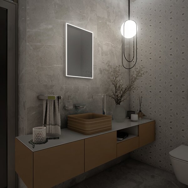 Nimco LED zrcadlo 29W, 40x60 cm
