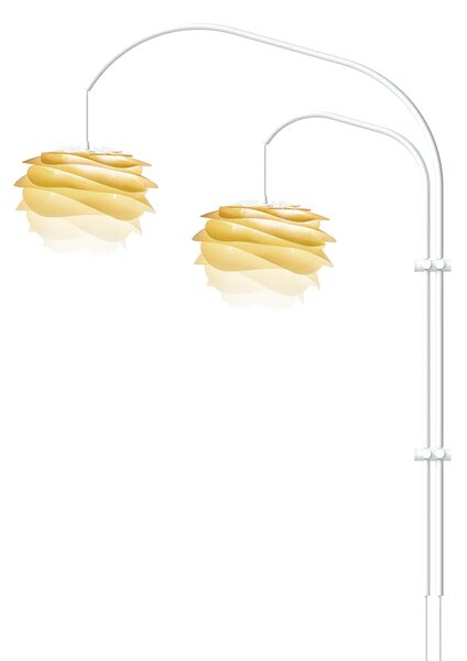 Umage Nástěnné svítidlo/závěs WILLOW Double, 2xE27 bez stínidla, h. 77,7 cm, v. 123 cm