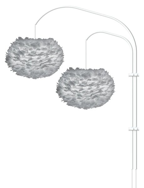 Umage Nástěnné svítidlo/závěs WILLOW Double, 2xE27 bez stínidla, h. 77,7 cm, v. 123 cm