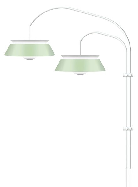 Umage Nástěnné svítidlo/závěs WILLOW Double, 2xE27 bez stínidla, h. 77,7 cm, v. 123 cm