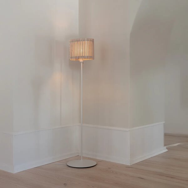 Stojan pod lampu Santé UMAGE pro E27, v. 42 cm, Ø 22 cm Barva: Bílá