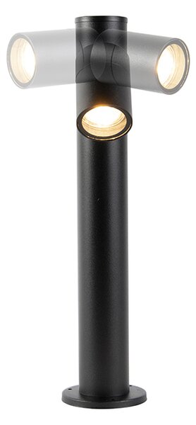 Chytré venkovní svítidlo černé 45 cm nastavitelné vč. Wifi GU10 - Solo
