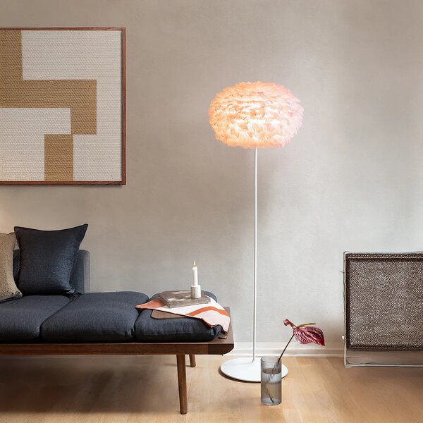 Stojan pod lampu Santé UMAGE pro E27, v. 42 cm, Ø 22 cm Barva: Bílá