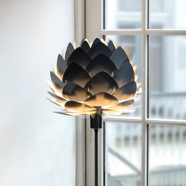 Stojan pod lampu Santé UMAGE pro E27, v. 42 cm, Ø 22 cm Barva: Bílá