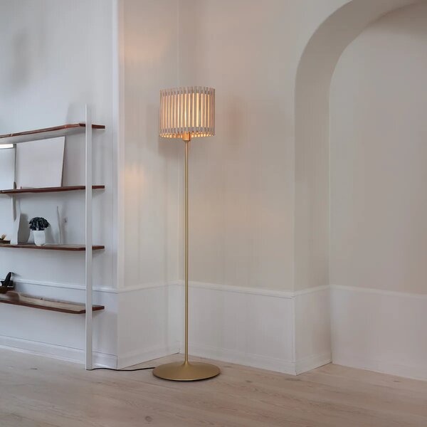 Stojan pod lampu Santé UMAGE pro E27, v. 42 cm, Ø 22 cm Barva: Bílá