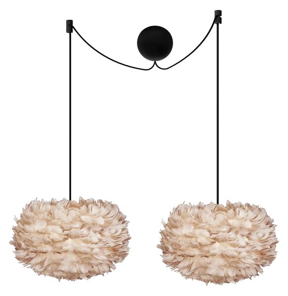 Závěsný systém Cannonball Double UMAGE pro 2xE27, Ø 12 cm Barva: Bílá