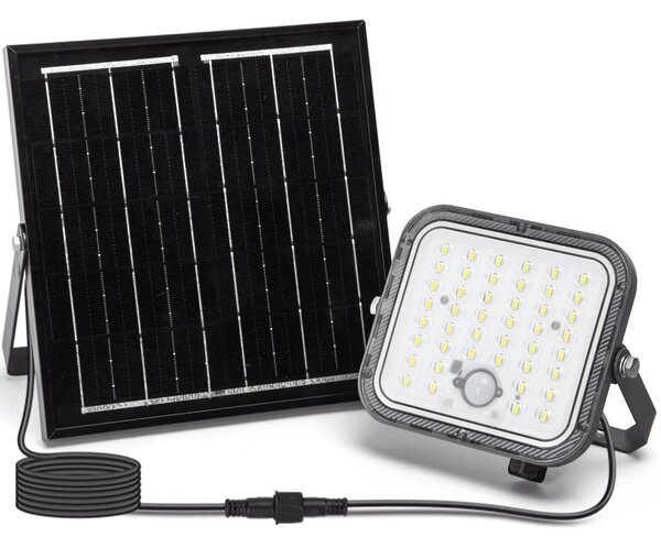 Aigostar - LED Stmívatelný solární reflektor se senzorem LED/80W/3,4V IP66 + DO