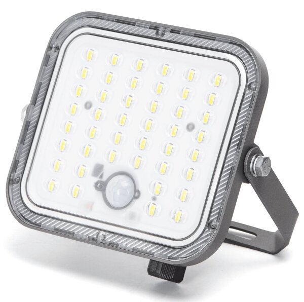 Aigostar - LED Stmívatelný solární reflektor se senzorem LED/80W/3,4V IP66 + DO