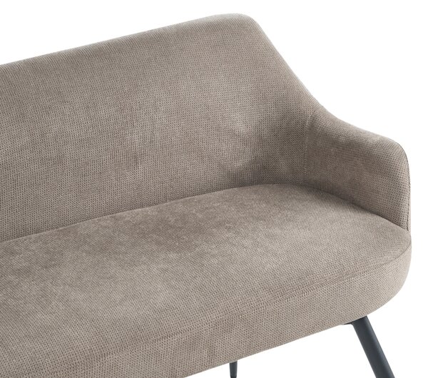 Jídelní lavice 2místná ARENDAL Tkanina Taupe