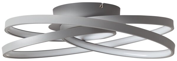 Brilliant - LED Stropní svítidlo LABYRINTH LED/40W/230V pr. 39,5 cm šedá