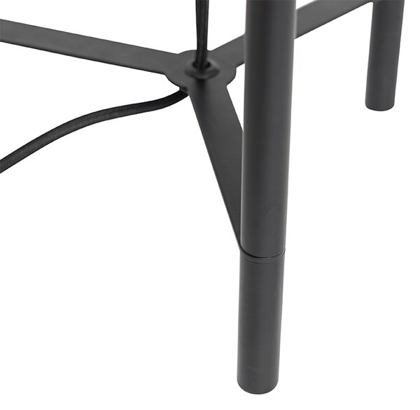 Skandinávská stolní lampa bambus - Natasja