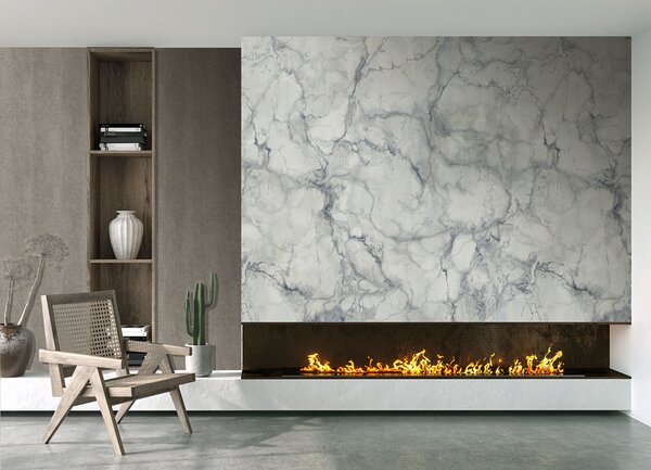 Vliesová obrazová tapeta na zeď, šedá, mramor, FW4052-4, Feature Walls, Decoprint