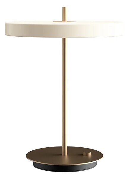 Umage Přenosná LED stolní lampa ASTERIA, 13W, v. 30,6 cm, CRI81 Barva: Bílá-černá