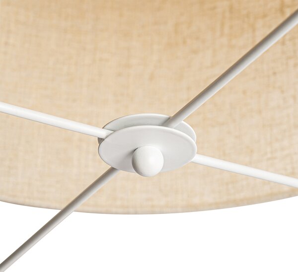 Designové závěsné svítidlo béžové - Rich