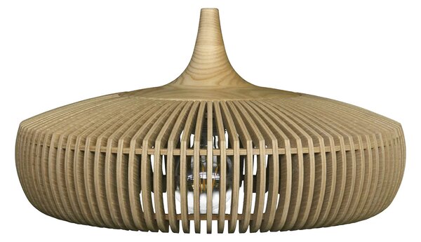 Umage Dřevěné stínidlo Clava Dine Wood UMAGE, Ø 43 cm, v. 24 cm Barva: Tmavý dub