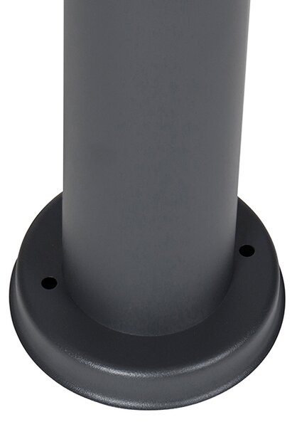 Chytré venkovní lampy s sloupem antracitové 80 cm vč. Wifi P45 - Rox