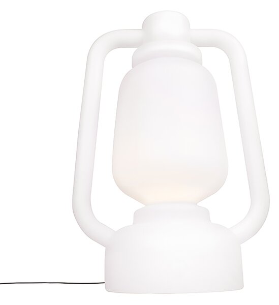 Chytrá stojací lampa bílá 110 cm vč. Wi-Fi G95 - Storm Extra Large