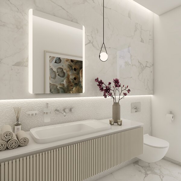 Nimco LED zrcadlo 21W, 60x80 cm