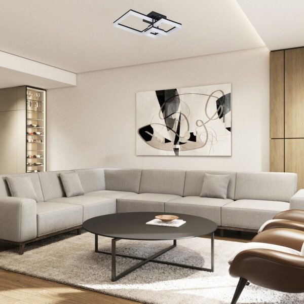 Rabalux 71386 - LED Stropní svítidlo AMILIA LED/22W/230V 3000/4000/6500K černá