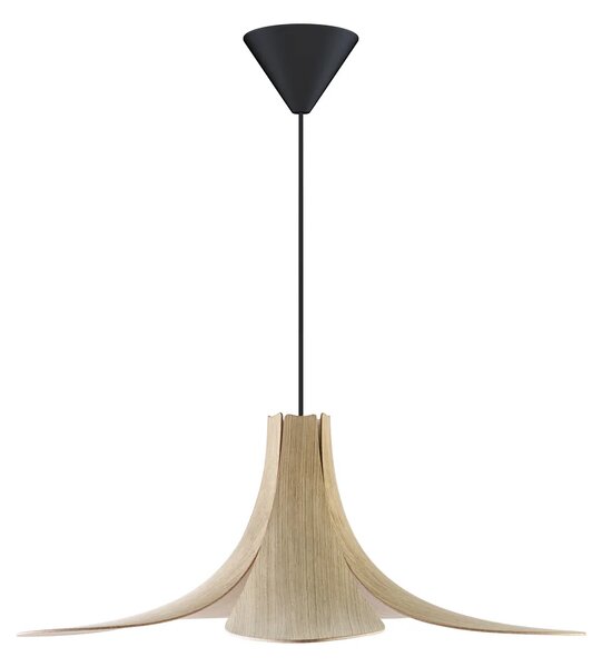 Umage Dřevěné stínidlo Jazz UMAGE, Ø 65 cm, v. 24 cm Barva: Černý dub