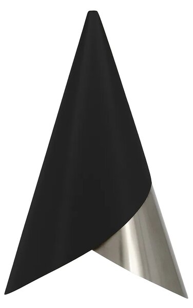 Stínidlo Cornet ocel UMAGE pro E27, Ø 13,4 cm, v. 23,8 cm Barva: Černá