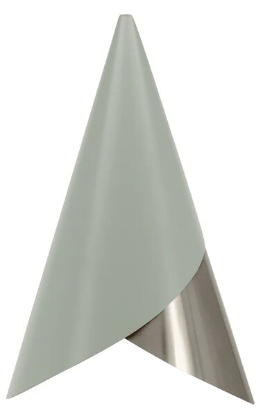 Stínidlo Cornet ocel UMAGE pro E27, Ø 13,4 cm, v. 23,8 cm Barva: Olivová