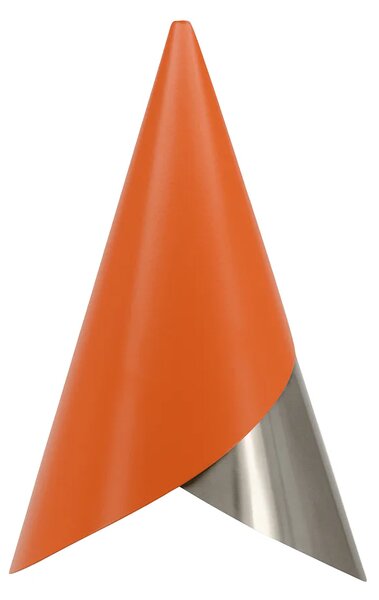 Stínidlo Cornet ocel UMAGE pro E27, Ø 13,4 cm, v. 23,8 cm Barva: Oranžová